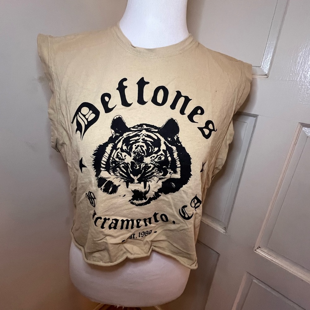 People of Leisure Deftones Organic Cotton Muscle Tank